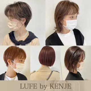 ショート カラー ❤️ダブルカラー 髪質改善❤️SAYAのヘアスタイル