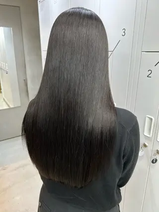 ロング カラー パーマ VIE表参道所属・艶感カラー/縮毛 矯正/りょお🫧のヘアスタイル