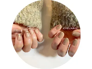 ミディアム cielnail 祇園のネイルデザイン