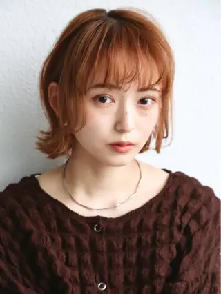 カラー 田村 汐織のヘアスタイル