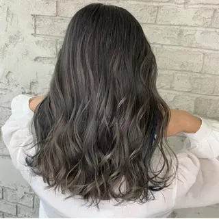 セミロング 💙🎀モテ髪 ♡Airi🎀💙のヘアスタイル