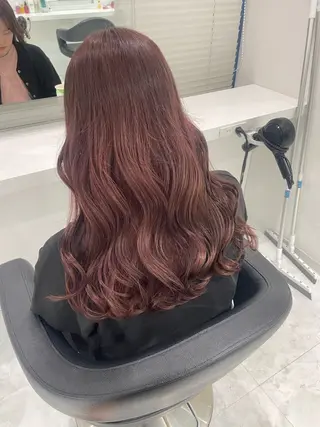 カラー ♡艶髪ブラウン himi♡のヘアスタイル