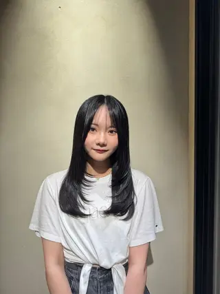 ロング み うのヘアスタイル