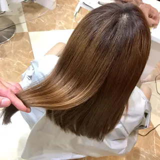 ロング 髪質改善 阪口 雄佑のヘアスタイル