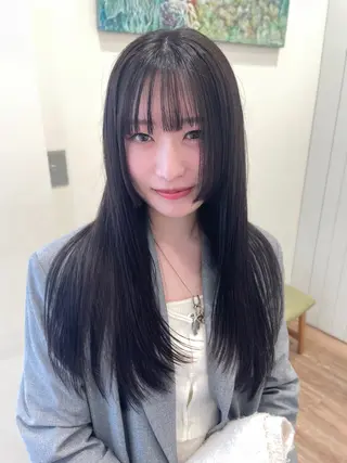 ロング 韓国／大宮／レイヤー 🤍AYA🤍のヘアスタイル