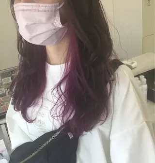 セミロング K NATSUMIのヘアスタイル
