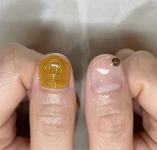 ネイル ミルフィーユ /Tomoeのネイルデザイン