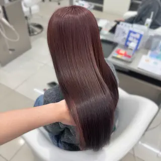 ロング カラー 暖色カラー🎀🎶 田辺 樹里のヘアスタイル