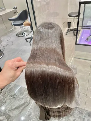 ロング ハルキミナトジャパン所属・藤田優介 [大宮/縮毛矯正]のヘアスタイル