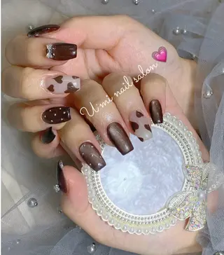ネイル U·Mi nail salon所属・U·MI 長さ出し専門店のネイルデザイン