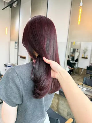 ロング カラー 福岡透明感カラー/ 髪質改善/ayaneのヘアスタイル