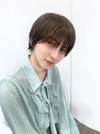 ショート loka所属・山本 晶大のヘアスタイル