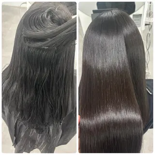 ロング パーマ door white hideのヘアスタイル