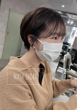 ショート カラー uru所属・🪼ショート推し🪼 坂本大樹のヘアスタイル