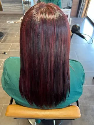 ロング カラー ツヤ髪の匠/髪質改善 山本晃太のヘアスタイル