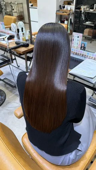 ロング MASHU 梅田 凜花⭐️⸝⸝꙳のヘアスタイル