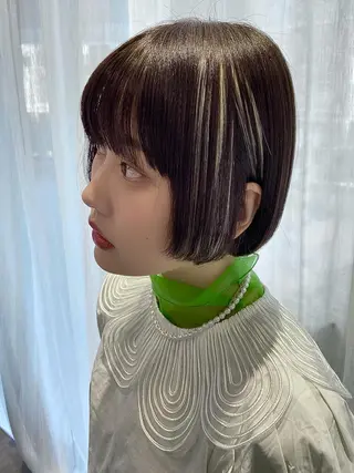 ショート M.SLASH  みなとみらい馬車道所属・M.SLASH ✂︎hinakoのヘアスタイル