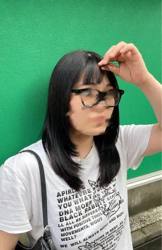 カラー 🌸せれな /韓国風カット🌸のヘアスタイル