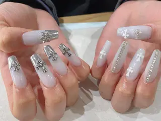 ロング Nail  R💫 naoのネイルデザイン