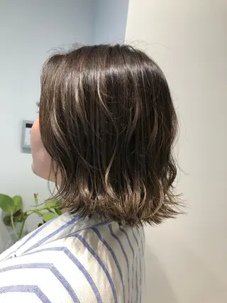 ミディアム ✨上品可愛い 垢抜けカラー/後藤✨のヘアスタイル
