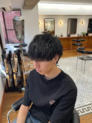 ショート メンズ メンズカット✂️ スキンフェード伊藤陸のヘアスタイル