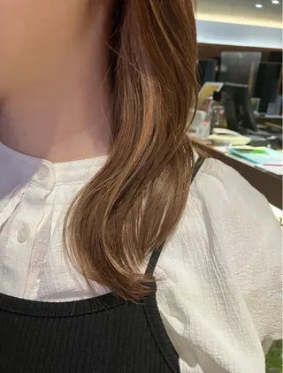 セミロング 🍑Kubu🍀 Momo🍑のヘアスタイル