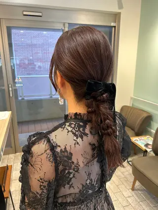 ミディアム 森山 佳小里 /暖色カラーのヘアスタイル