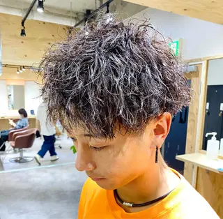 パーマ メンズ トレンドパーマ‼️ NAOKI💥のヘアスタイル
