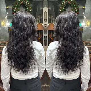 ロング パーマ レイヤー/ボブ/ ミニボブ/AOIのヘアスタイル