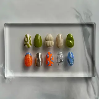 ネイル Momoka ネイリスト福岡/薬院のネイルデザイン