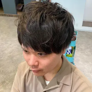 ショート メンズ Maison/松本/ 艶髪/カラー/メンズのヘアスタイル