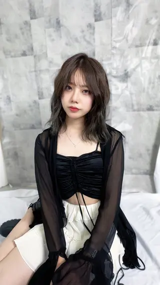 ミディアム 永田竜一/髪質改善/ 大人可愛い/レイヤーのヘアスタイル