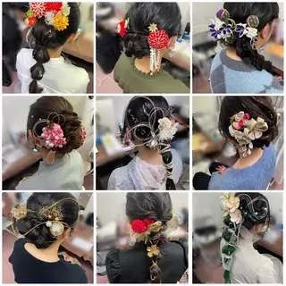 ヘアアレンジ CORE blanc所属・COREblanc ゆきの／表参道 原宿のヘアスタイル