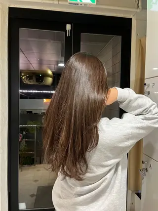 ロング カラー PELE/ハイトーン /NATSUKIのヘアスタイル