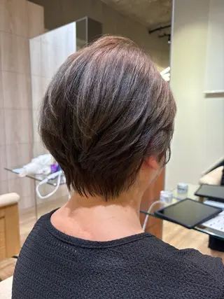 ショート M.SLASH横浜元町所属・アベ カノンのヘアスタイル