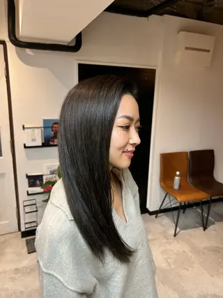 ロング カラー 相澤 拳のヘアスタイル