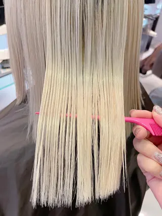 セミロング カラー 艶髪/モテヘア🎀 MIHOのヘアスタイル