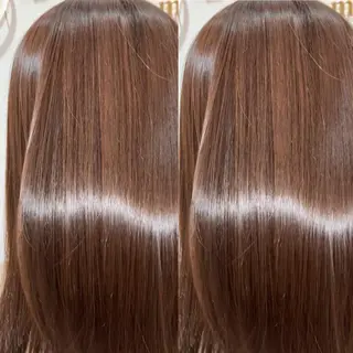 ロング カラー ヘアアレンジ キッズ 関内 髪質改善 特化 re:Magoのヘアスタイル