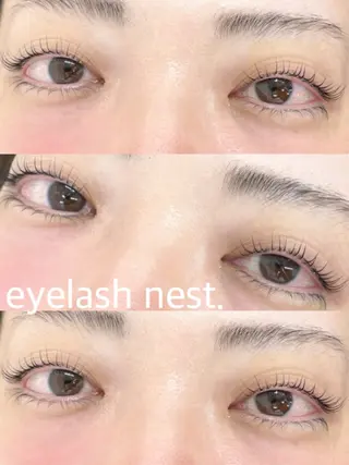 マツエク・マツパ intime内nest.所属・🤍nest. エリ🤍のマツエク・マツパデザイン