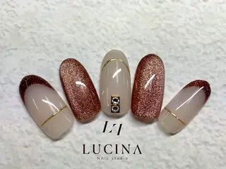 ネイル 新橋 ルキナ スタッフのネイルデザイン