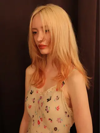 ロング カラー レイヤーカットとハイ トーン/HIROKIのヘアスタイル