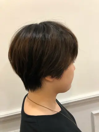 ショート ひろせ かなのヘアスタイル