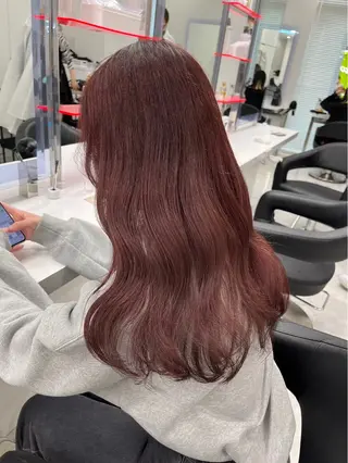 ロング ♥️うる艶暖色 銀座♥️mioのヘアスタイル
