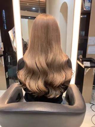 カラー miyu/ボブ/ 透明感カラー/栄のヘアスタイル