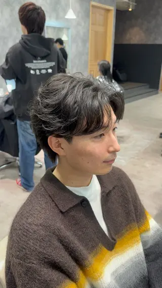 ショート パーマ メンズ いちか🎀 COQUのヘアスタイル
