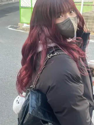 ロング 🦮shiori アイドルオタク🦮のヘアスタイル