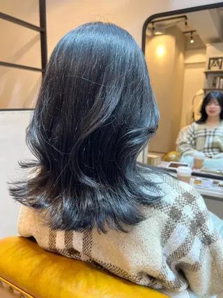 セミロング 小山 ヨシタカのヘアスタイル
