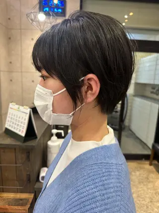 ショート カラー 遠藤沙也加 /レイヤーカットのヘアスタイル