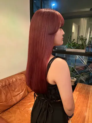 ロング 愛瑠奈 erunaのヘアスタイル