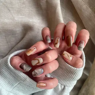 ネイル revia所属・ERI Nailistのネイルデザイン